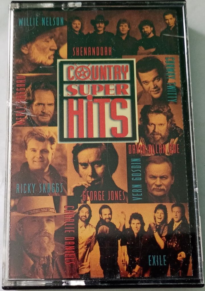 VARIOUS Country Super Hits. Cassette US - фото фото фото 0