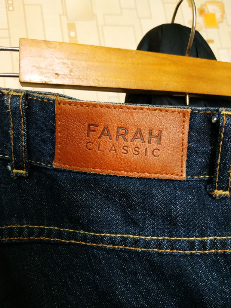 Джинси чоловічі сині FARAH CLASSIC p-p 36/30 - фото фото фото 5