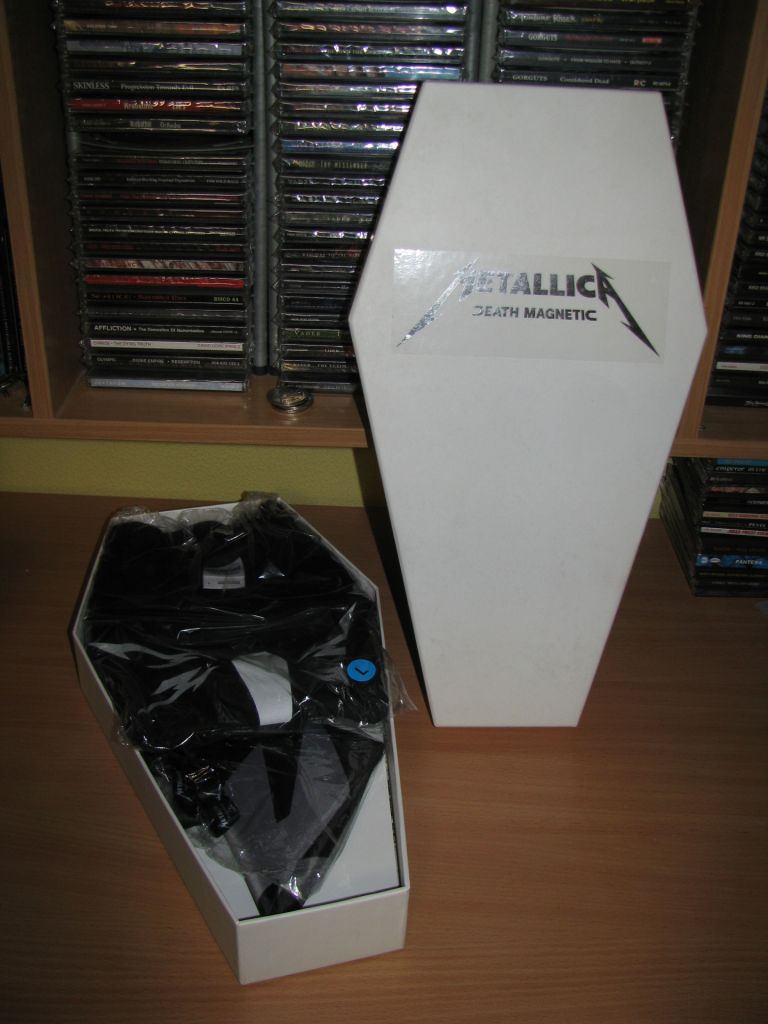 METALLICA - Death Magnetic   (2008 Vertigo COFFIN BOX) - фото фото фото 2