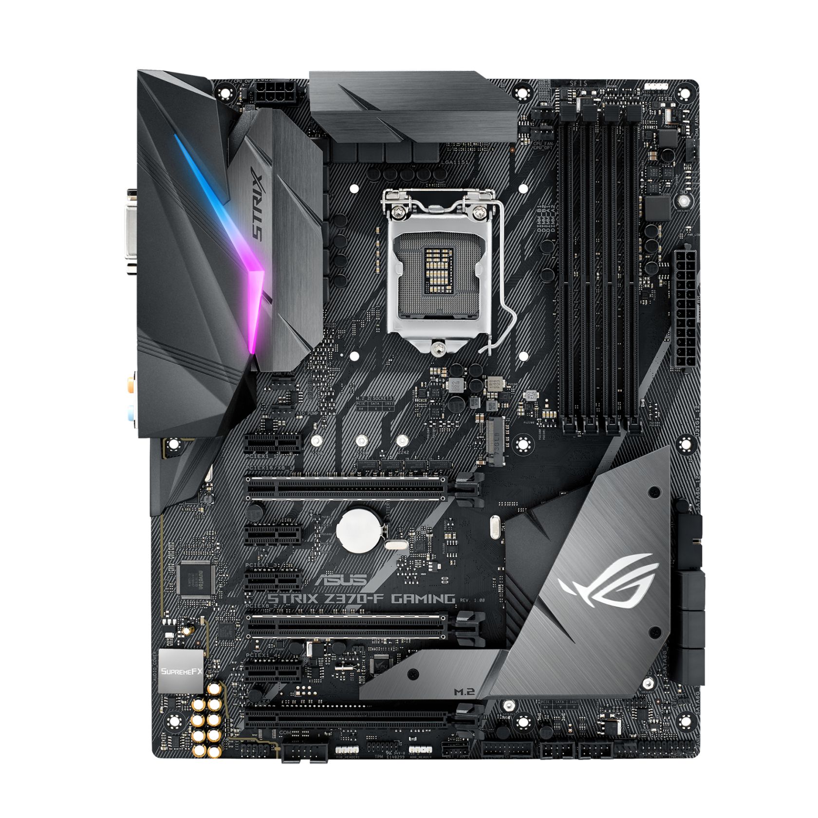 Мать 1151 v2, ASUS ROG STRIX Z370-F GAMING, Intel Z370 chipset - фото фото фото 0