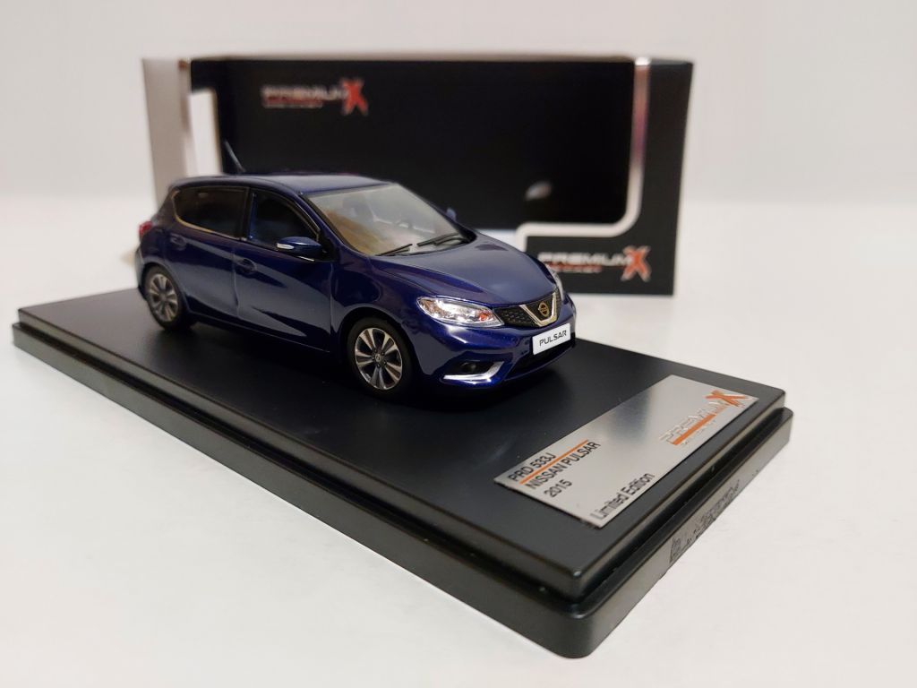 Premium X 1:43 Nissan Pulsar  (2015) blue - фото фото фото 5
