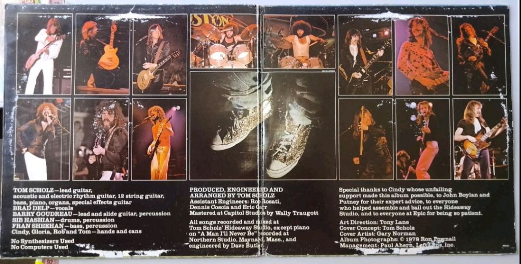 Boston - Don't Look Back - 1978.  (LP). 12. Vinyl. Пластинка. Holland. - фото фото фото 1