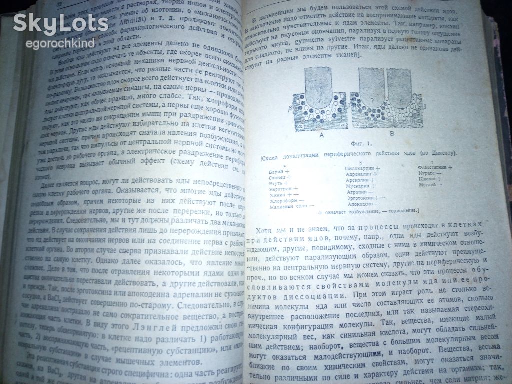 книга: ОСНОВЫ ФАРМАКОЛОГИИ часть I-ая 1933г. - фото фото фото 7