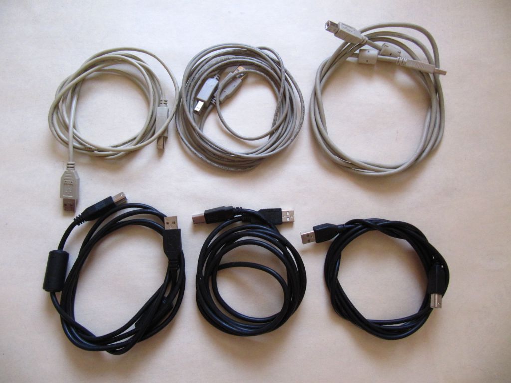 USB A to USB B для принтера, монітора, якісний б/у з запасів - фото фото фото 0