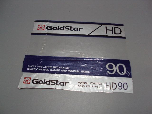 Вкладыш для кассеты GoldStar HD90 №18077 - фото фото фото 0