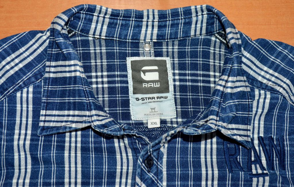 G-STAR RAW сорочка чоловіча original XXL сток K51-8 - фото фото фото 4