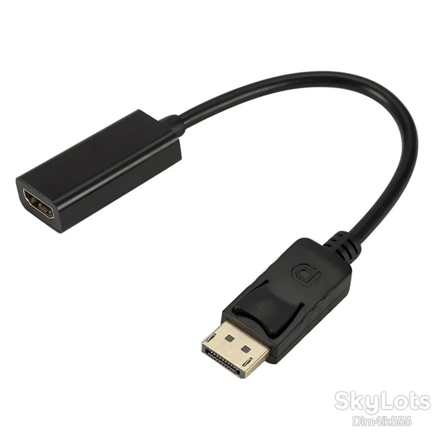 Адаптер переходник DisplayPort - HDMI 25см - фото фото фото 4
