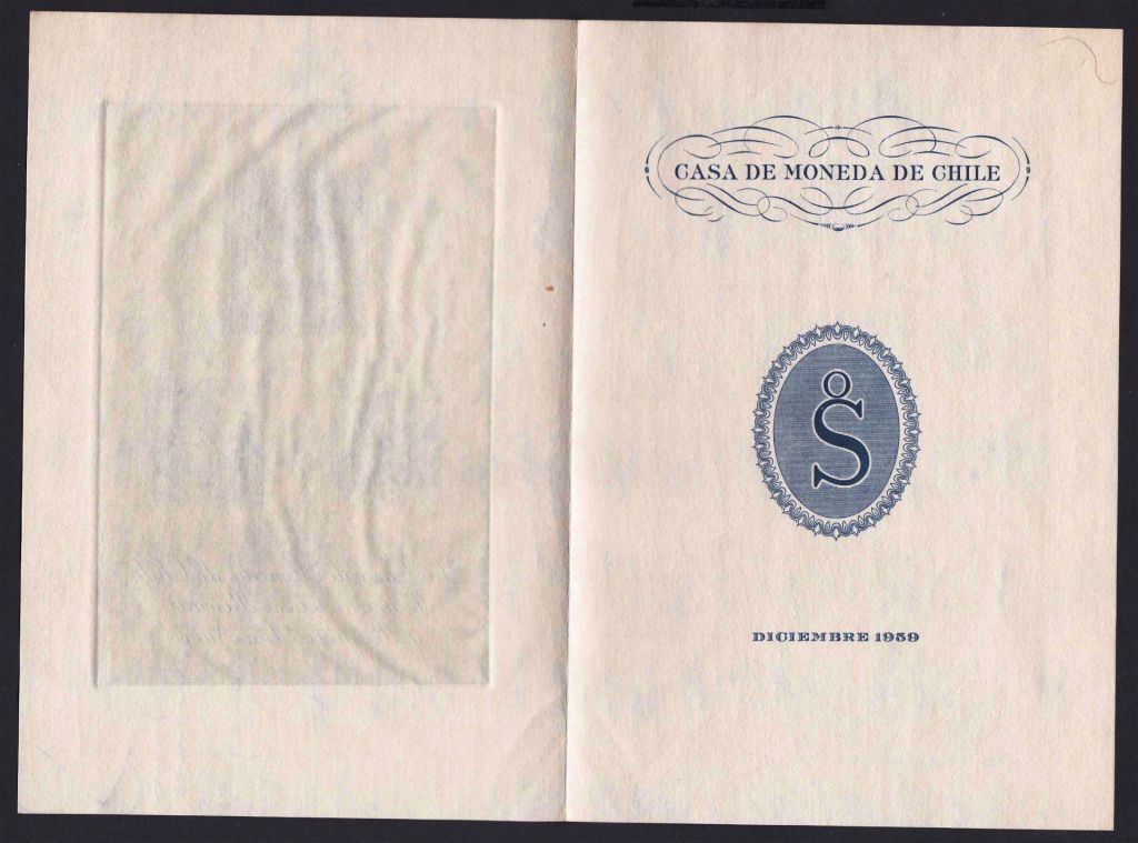 NM Чили  1959 г  MNH -буклет - 2а скана - фото фото фото 1