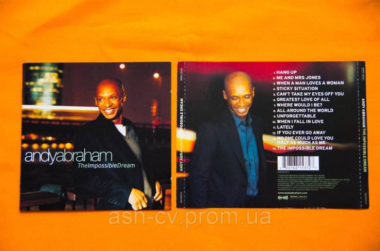 Музичний диск CD. ANDY ABRAHAM - The Impossible Dream - фото фото фото 6