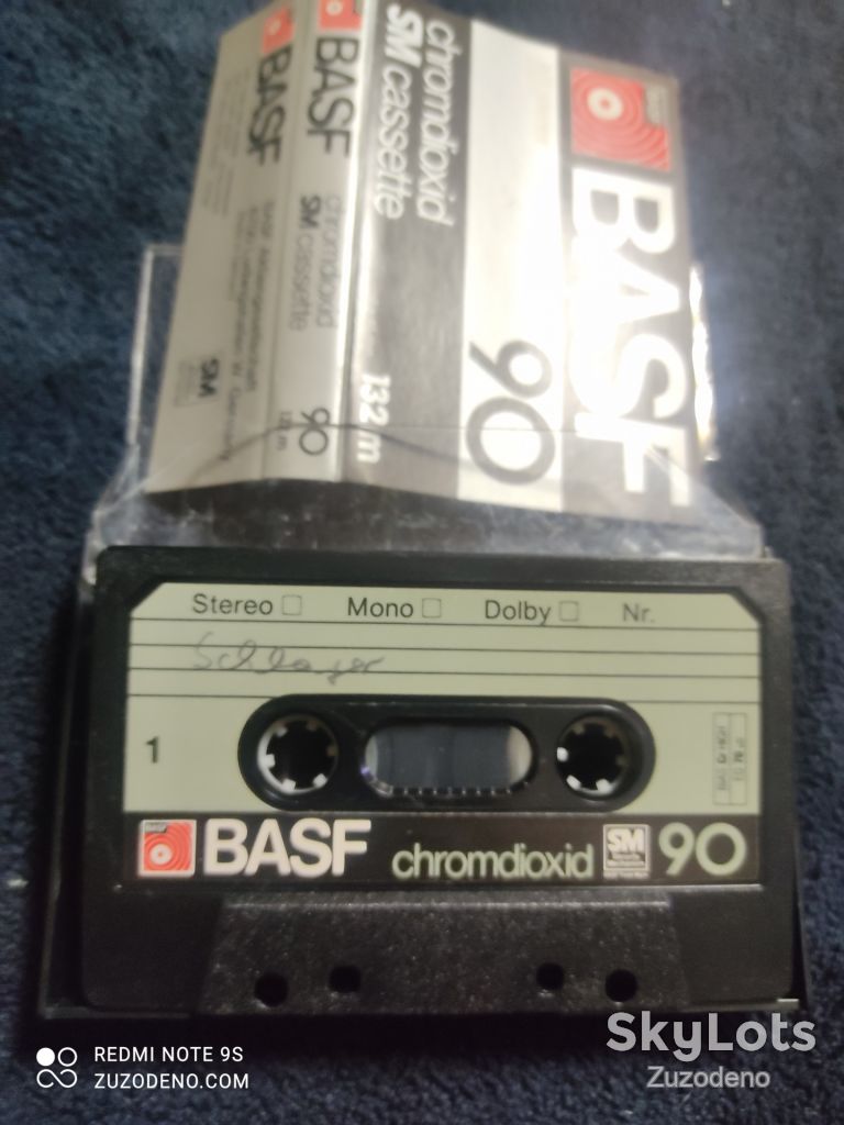 S/F Аудио кассета BASF chromdioxid SM cassette 90 - фото фото фото 3