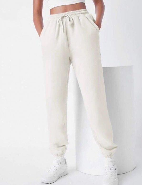 Теплі жіночі спортивні штани на флісі shein basics - фото фото фото 1