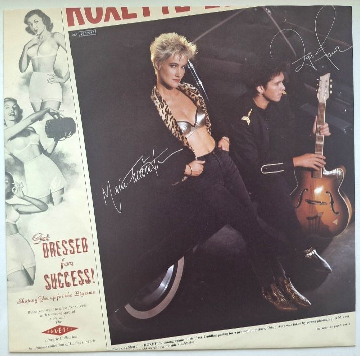 Roxette - Look Sharp! - 1988.  (LP). 12. Vinyl. Пластинка. Europe. - фото фото фото 2