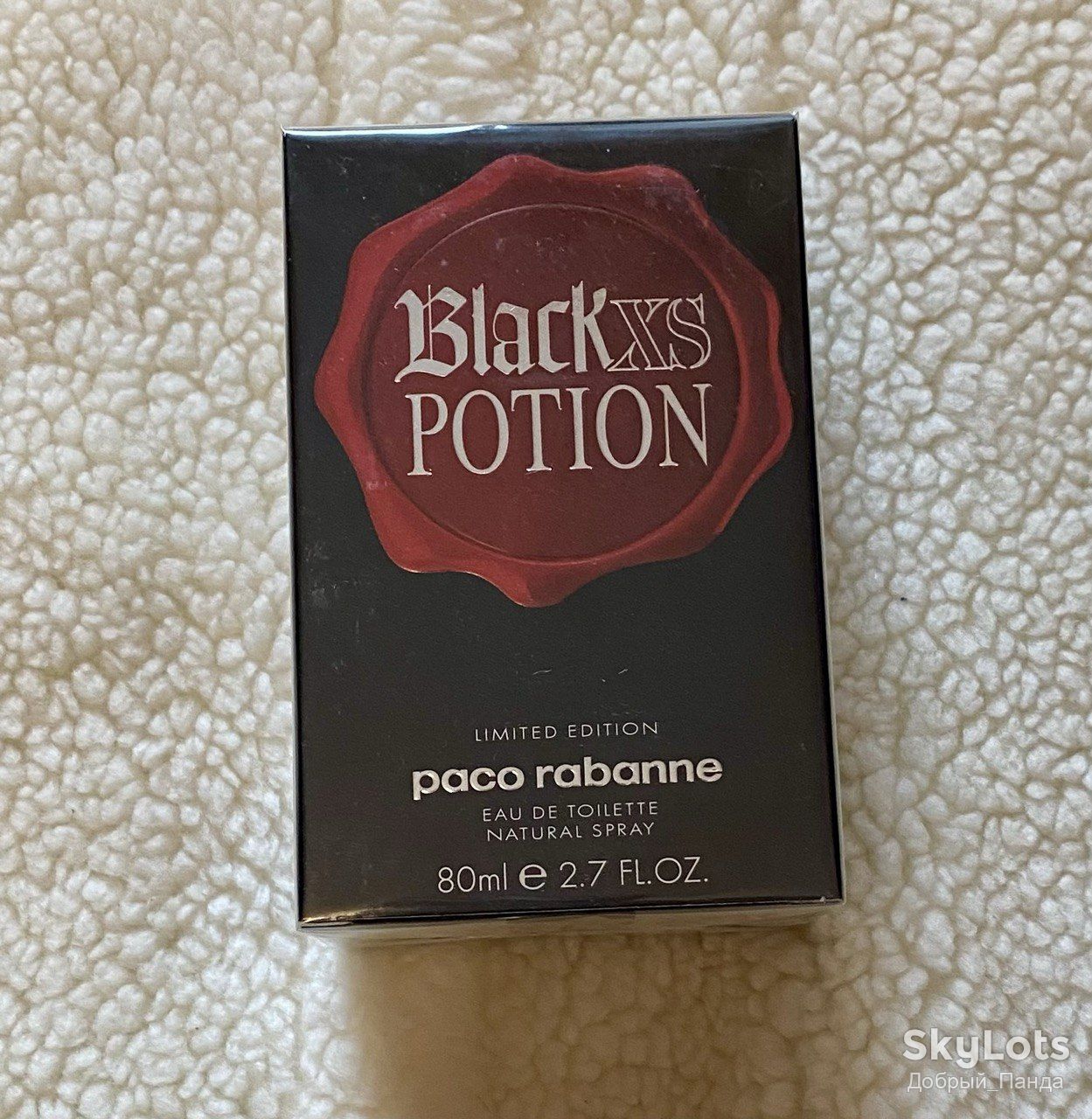 ЛІМІТОВАНА ВЕРСІЯ ! PACO RABANNE BLACK XS POTION ! MADE IN FRANCE ! 80 ML ! - фото фото фото 1