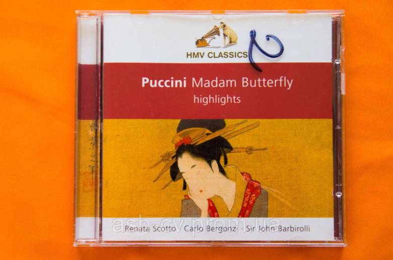 Музичний диск CD. PUCCINI - Madam Butterfly Highlights - фото фото фото 0