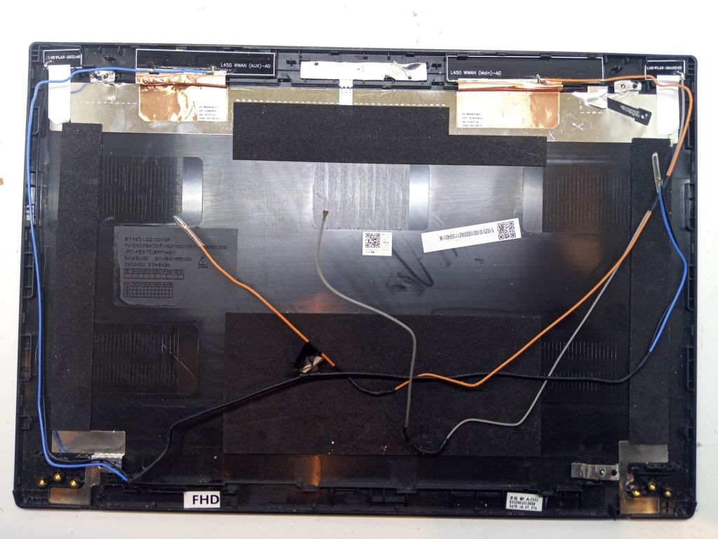 Б/У Кришка матриці без рамки на Lenovo L460 - фото фото фото 1