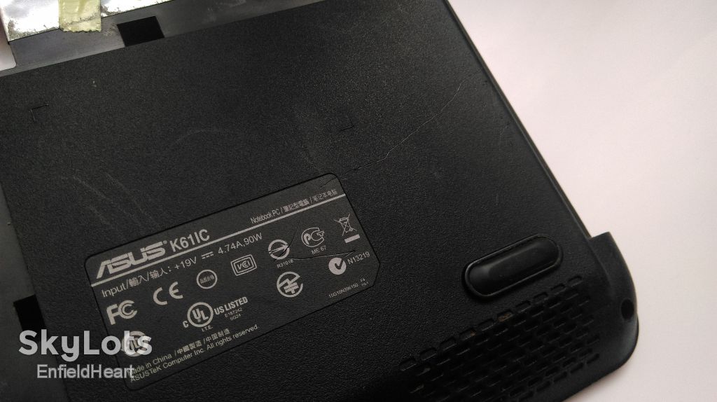 Корыто дно разборка Asus K61IC - фото фото фото 4