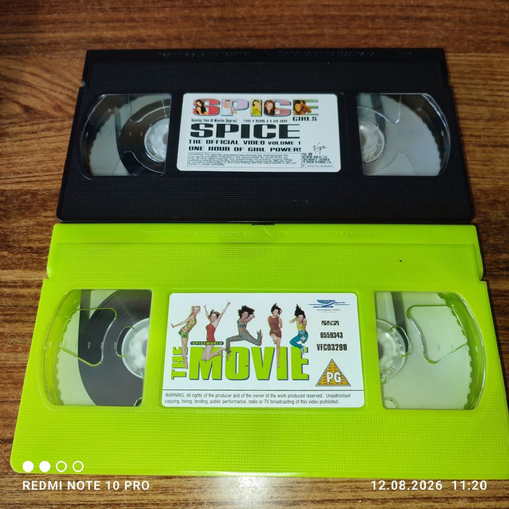 Видеокассеты Spice Girls 2 шт. - фото фото фото 0