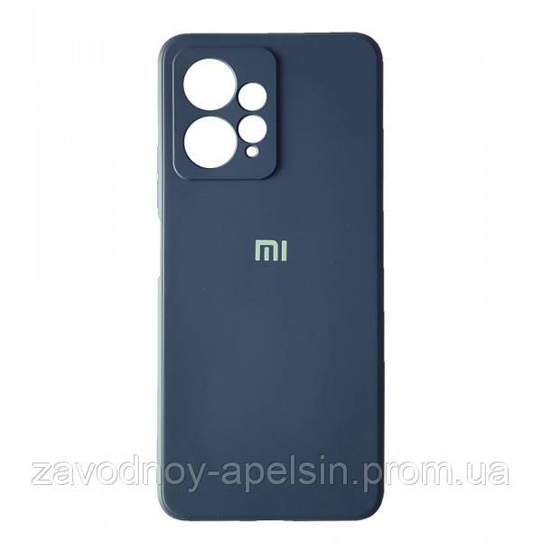 Xiaomi Redmi Note 12 4G Чехол Защита камеры Микрофибра (синий) - фото фото фото 0