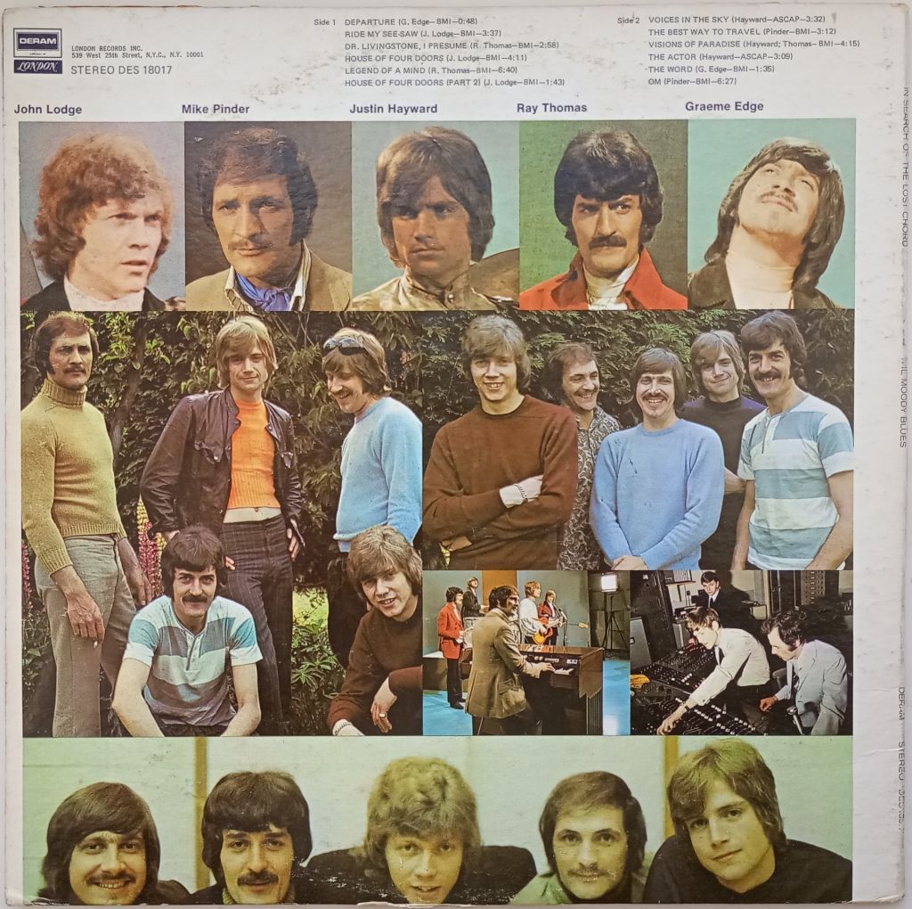 THE MOODY BLUES In Search Of The Lost Chord LP VG+/VG- - фото фото фото 2