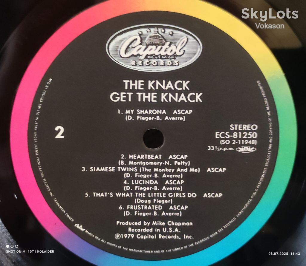 THE KNACK Get The Knack   NM/NM+ - фото фото фото 2