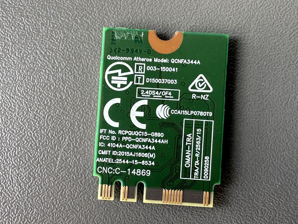 Модуль Wi-Fi Qualcomm Atheros QCNFA344A Original - фото фото фото 1