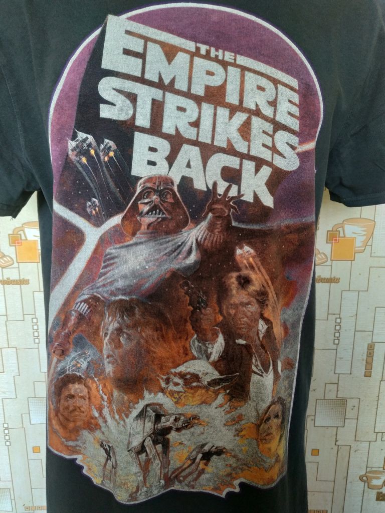Футболка чоловіча стрейчева сіра STAR WARS p-p M - фото фото фото 4