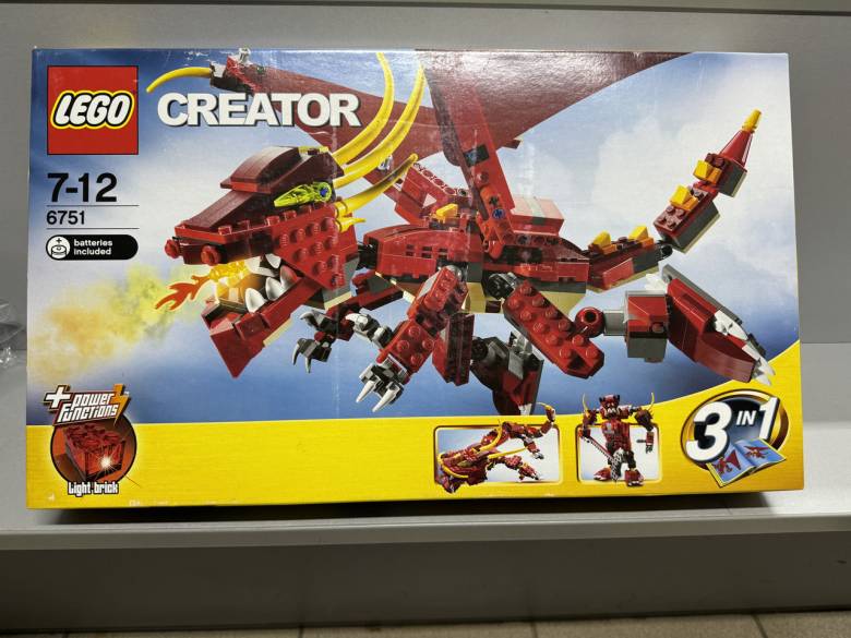 Конструктор LEGO Creator Вогняна легенда (6751) - фото фото фото 3