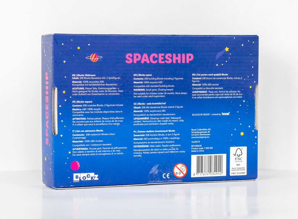 Конструктор SPACESHIP, Blockz - фото фото фото 1