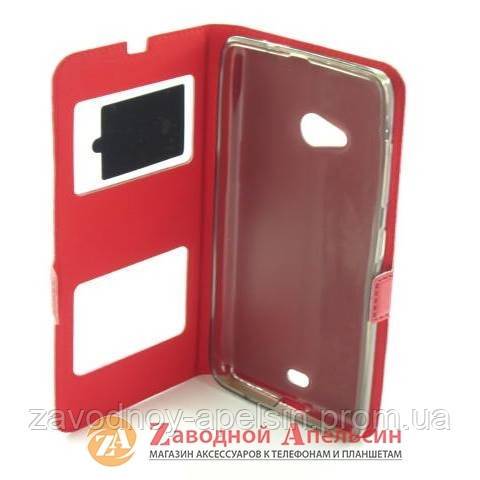 Чехол книга Nokia Lumia 535 Smart Case red - фото фото фото 2