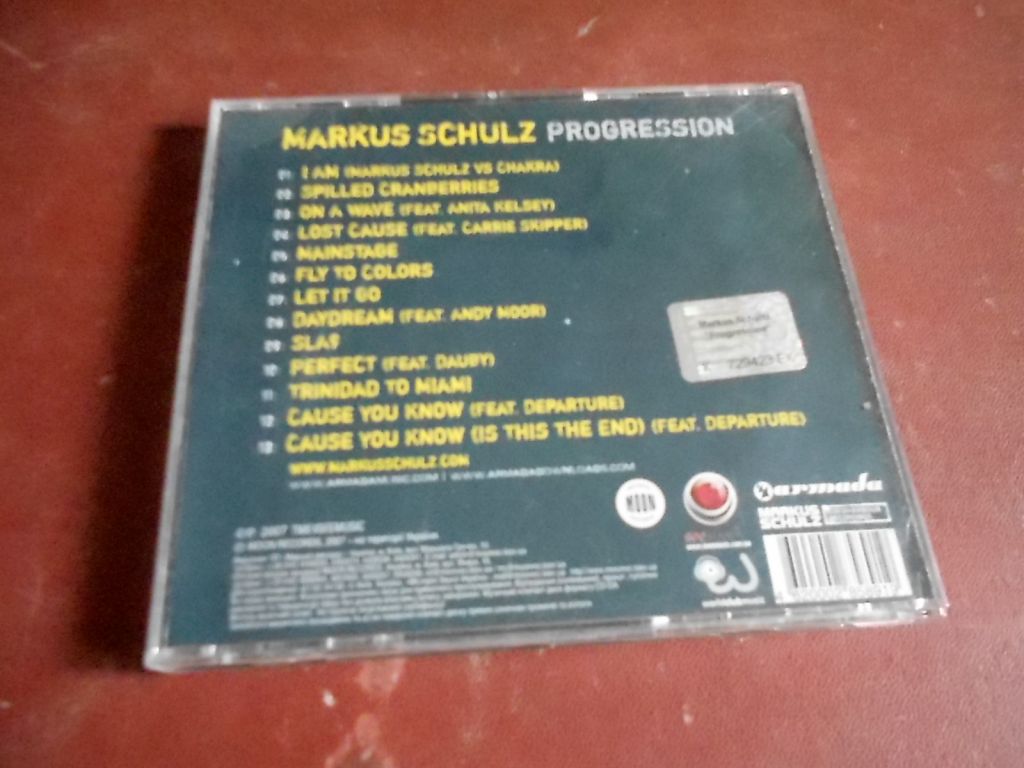 Markus Schulz Progression CD б/у - фото фото фото 1