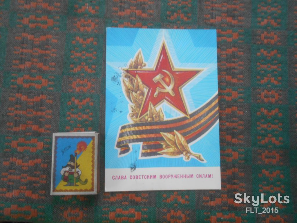 Слава Вооруженным Силам СССР ! Худ.  Г.Ренков     1981 г.   АВИА - фото фото фото 0