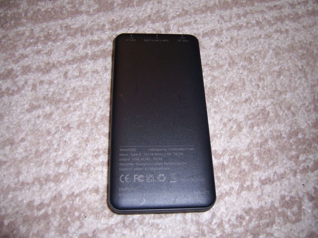 Портативний PowerBank Dbasne Q12 10000mAh - фото фото фото 1