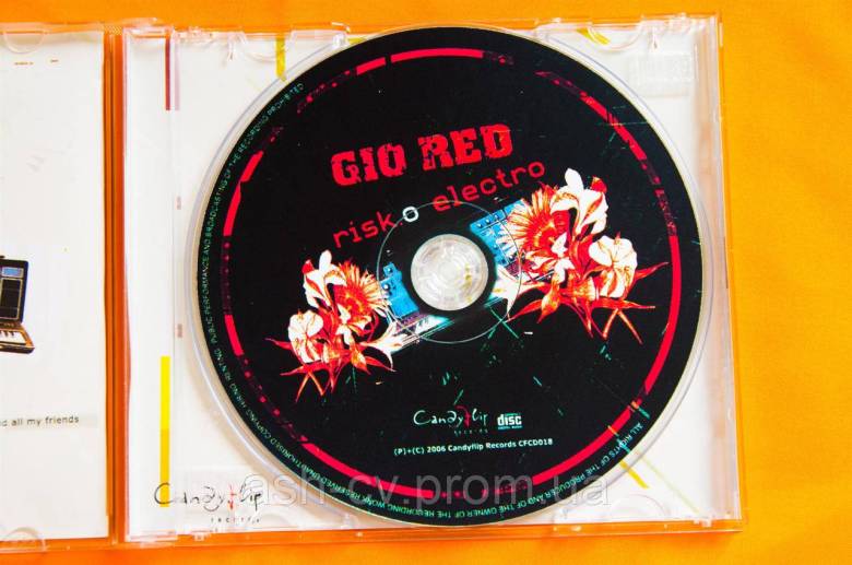 Музичний диск CD. GIO RED - Risk o Electro - фото фото фото 4