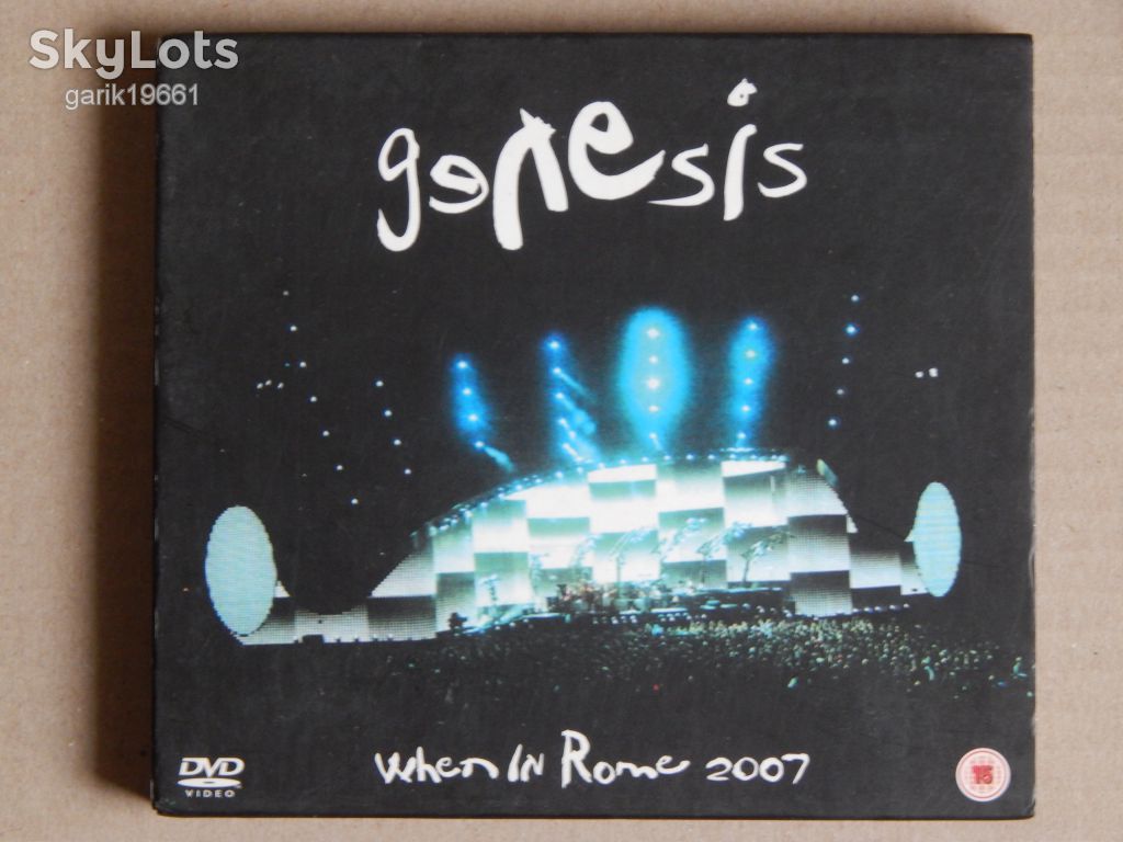 Genesis ‎– When In Rome 2007 ( 2 × DVD, Unofficial Release, Digipak) - фото фото фото 0
