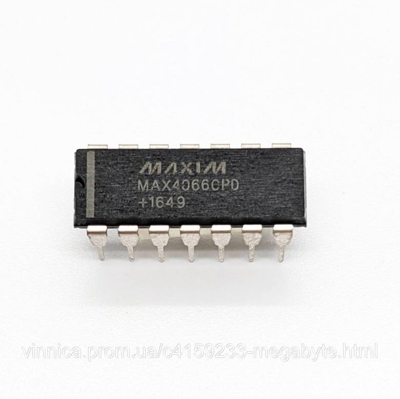 Мультиплексор Maxim MAX4066CPD+ (DIP-14) - фото фото фото 1