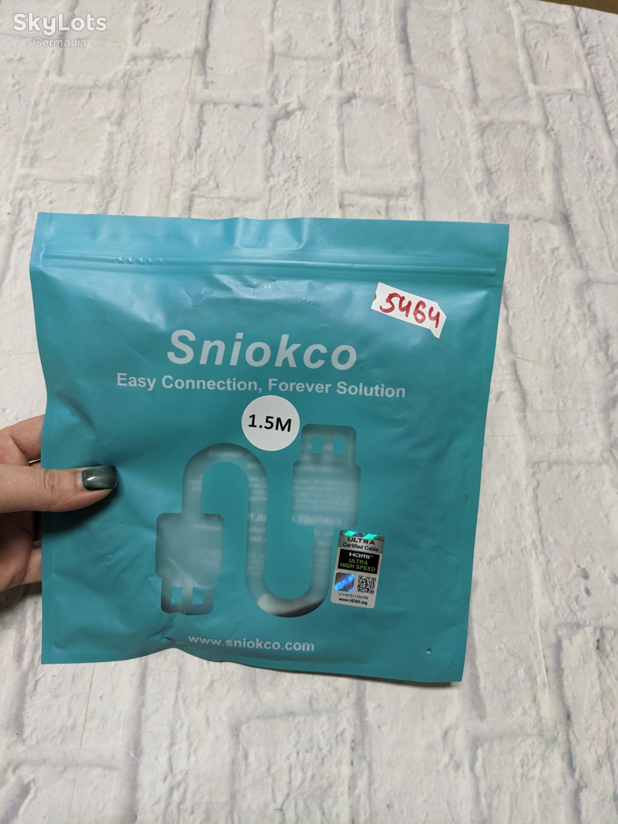 5464 Кабель HDMI Snikco 1.5м - фото фото фото 3