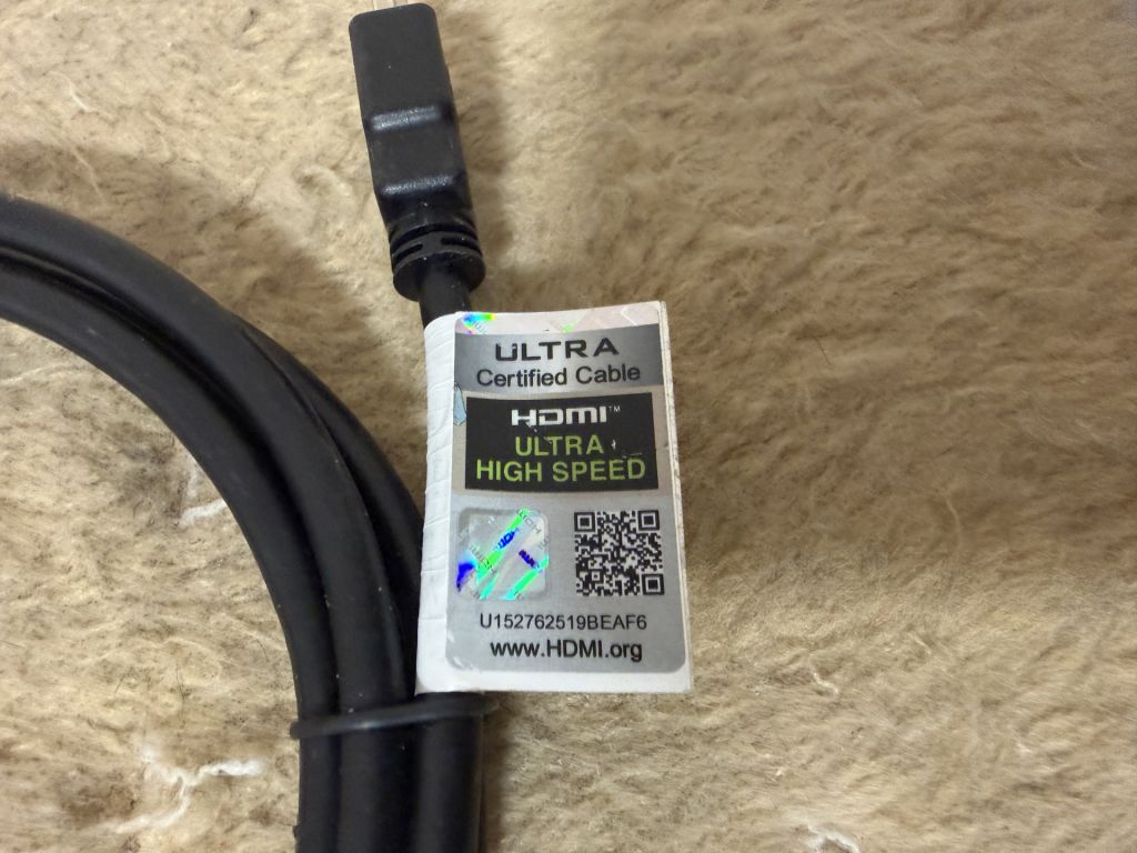 Кабель HDMI - HDMI Ultra HDMI Certiified Cable 1,8 метри - фото фото фото 1