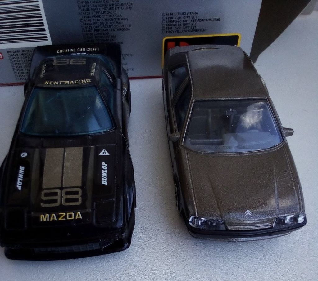 2 моделі Bburago: Citroen + Mazda 1/43 - фото фото фото 0