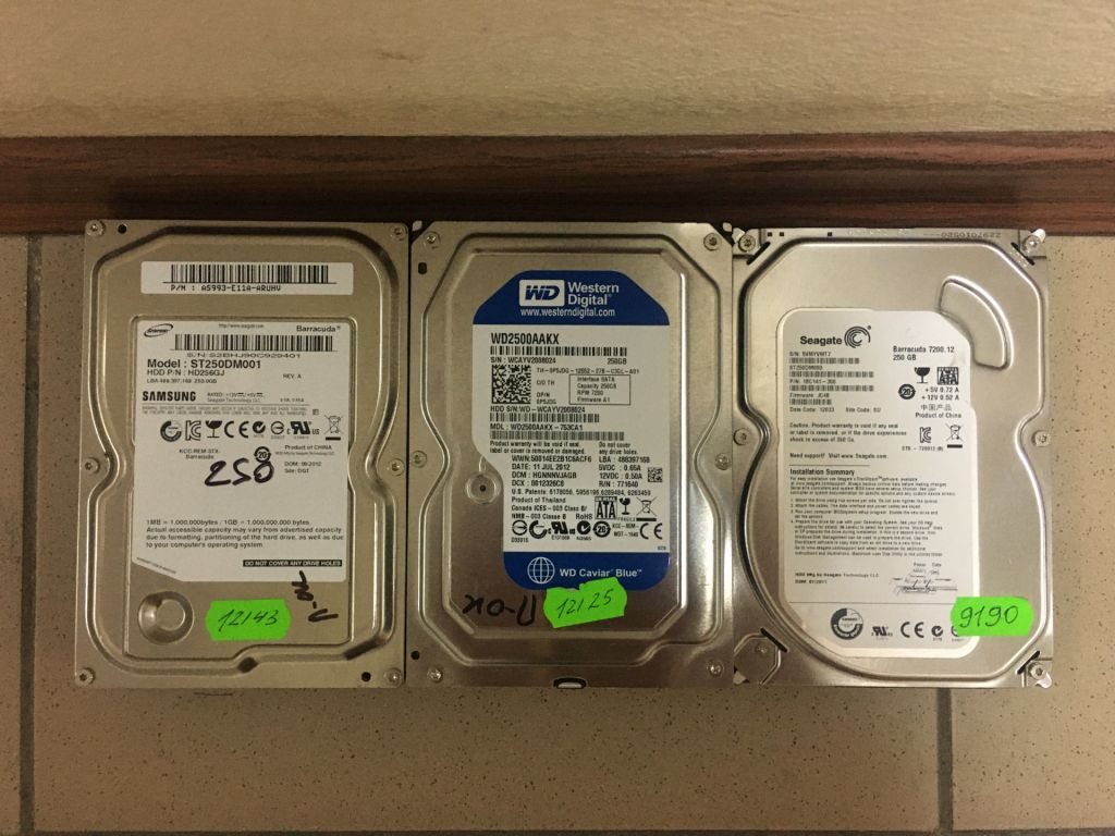 Жесткий диск HDD 3.5  250Gb Samsung WD Seagate - фото фото фото 0