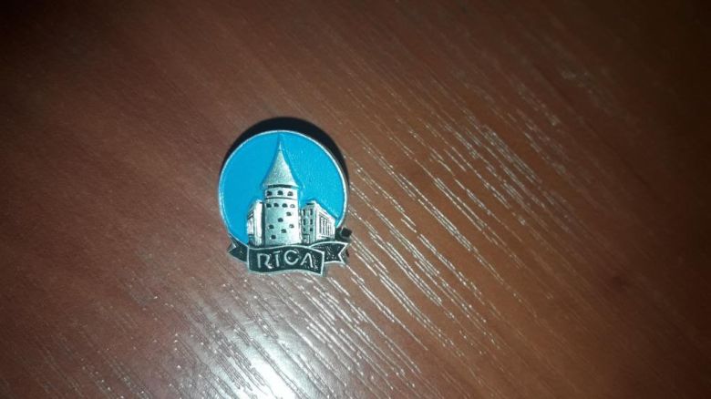Значок Рига, башня - фото фото фото 0
