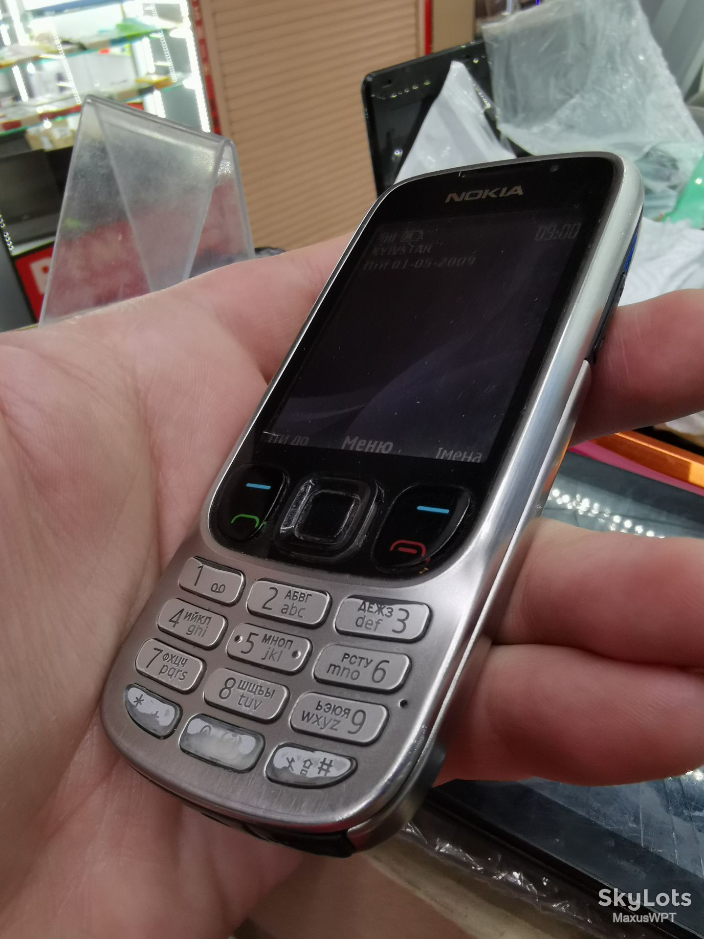 #shop Nokia 6303 silver classic 599/3 - фото фото фото 1