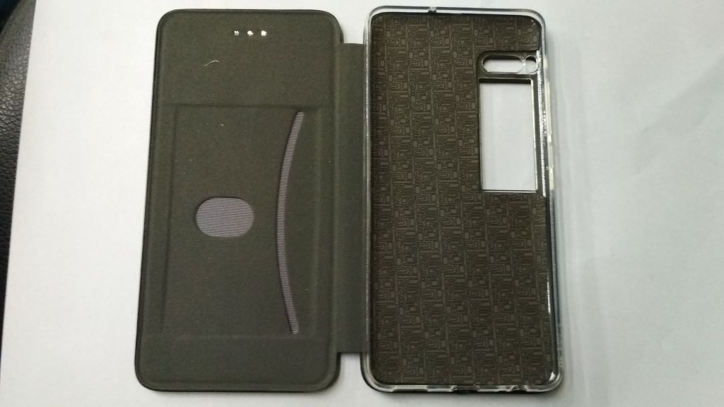 Чехол-книжка Premium Leather для Meizu Pro 7 black - фото фото фото 1