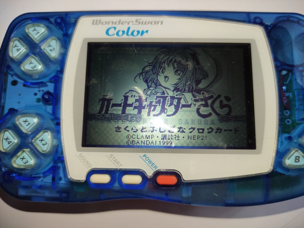 Card Captor Sakura SWJ-BAN01A Wonderswan гра Японія - фото фото фото 2
