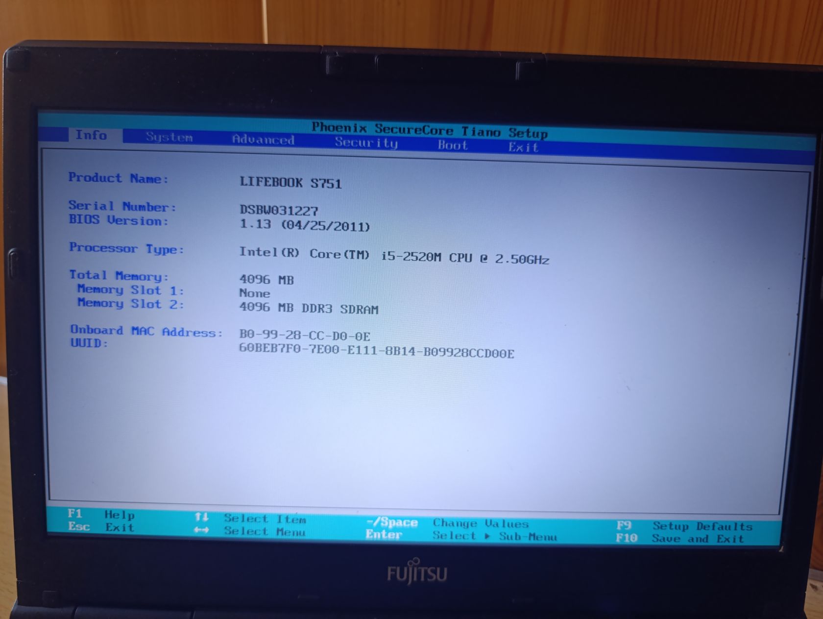 ноутбук Fujitsu S751 Life Book + Ram 4Gb - фото фото фото 1