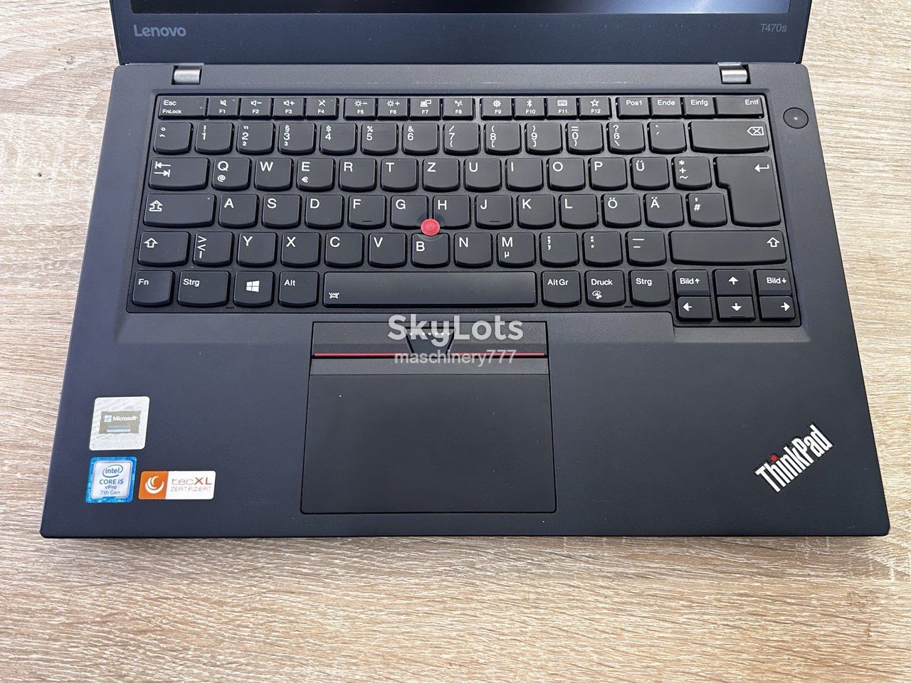 ноутбук lenovo t470s-intel core i5-7gen-4gb ram ddr4-№а932 - фото фото фото 1