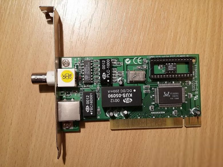 Сетевая карта Surecom EP-3252C RTL8029AS PCI 10 Мбит-c - фото фото фото 0