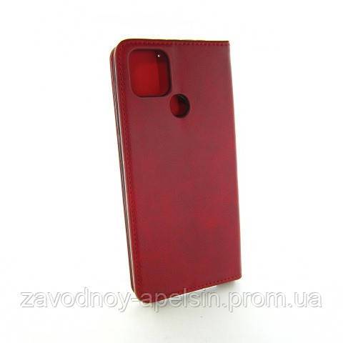 Чехол книжка Oppo A15 A15s Premium Case (красный) - фото фото фото 2