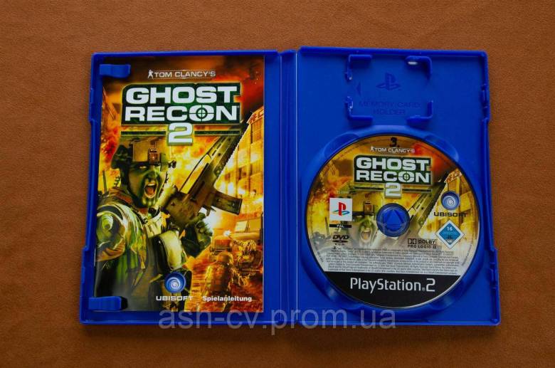 Диск для Playstation 2, гра Tom Clancy&amp;#039;s Ghost Recon 2 - фото фото фото 3