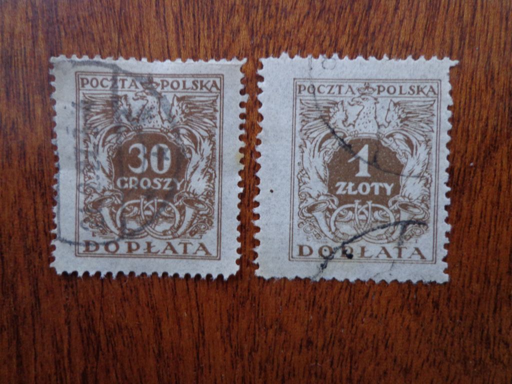 Польша,  1924 год, доплата, гаш. - фото фото фото 0