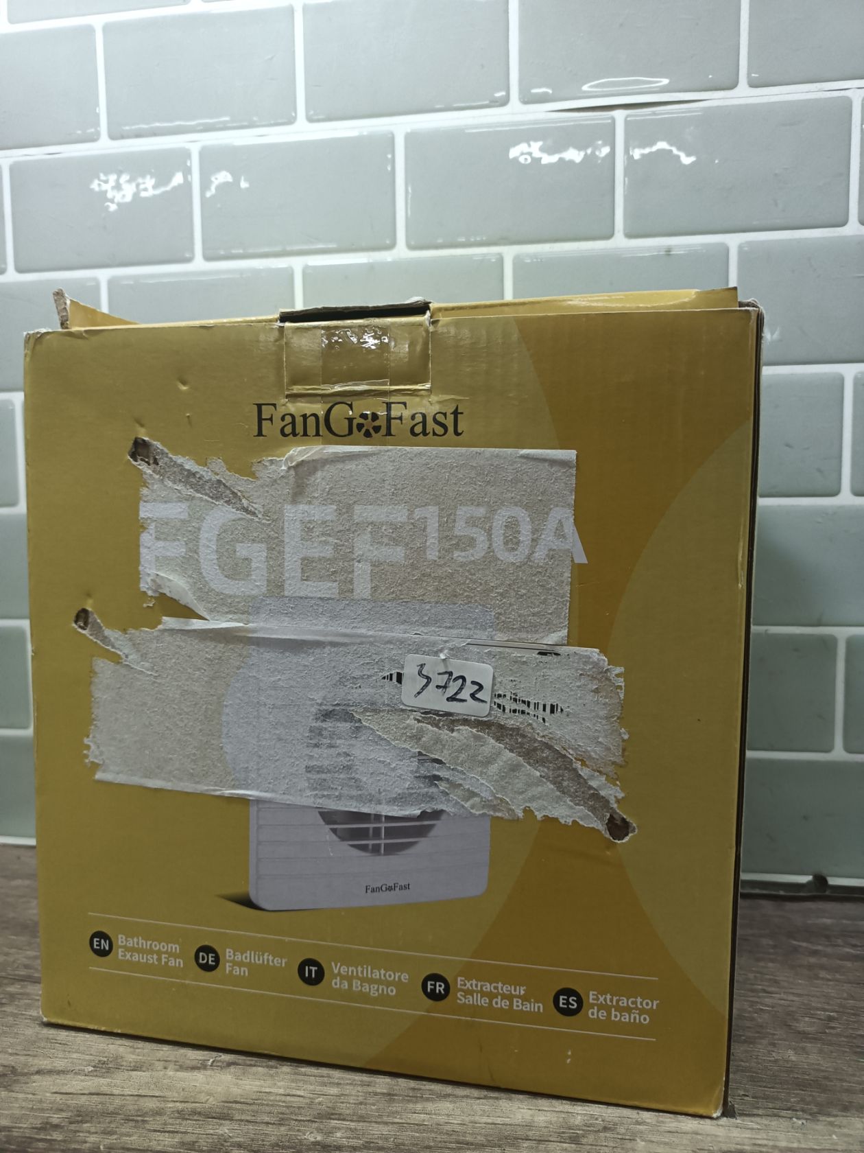 Вентилятор для ванної кімнати FanGoFast FGEF150A 3722 - фото фото фото 1